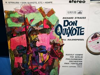 @hmv Asd 326 White/gold Tortelier /kempe R.  Strauss Don Quixote Bpo Nm