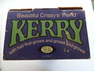 Kerry Crissy ' s Friend Hair That Grows Vintage Doll 19 