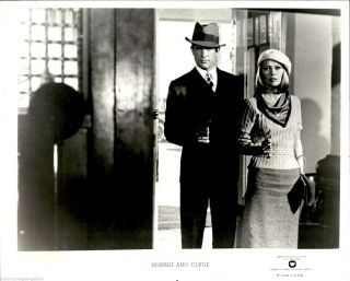 Vintage Photo Oscar Nominated Best Actor Bonnie Clyde Warren Beatty Faye Dunaway