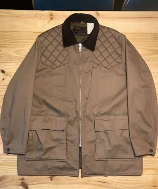 Vtg Sears Action Rite Ted Williams Hunting Bird Fowl Game Pouch Canvas Jacket L