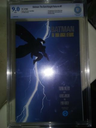 Batman The Dark Knight Returns 1 - 4 First Print 1 Cbcs 9.  0 2 - 4 Vf,  Nm