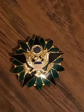 Us Army General Staff Badge Full Size In Usa Made