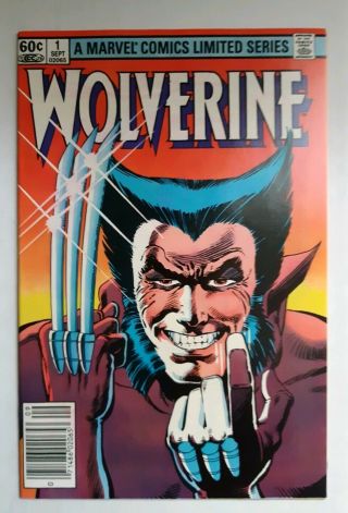 Wolverine 1 1982 Marvel 1st Series Frank Miller Claremont 1st Print Looks Great