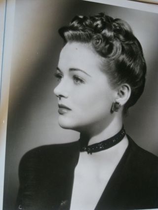 1945 8 X 10 Glossy Photo Of Movie Actress Jane Nigh Ds9154 B