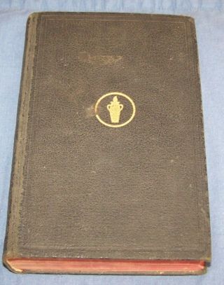 1929 Gideons Hotel Bible Thomas Nelson Ase Version Hardback Red Gilt Page Ends