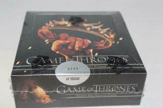 Game Of Thrones Season 2 - Factory Box - 2,  777 Of 10,  000