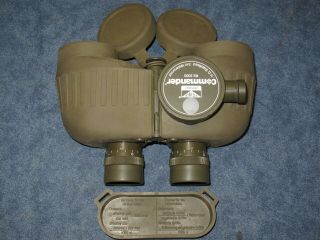 German Steiner Commander Rs2000 Military Marine Binocular 7x50 With Compass