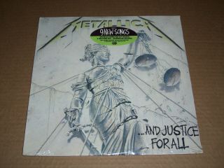 Metallica.  And Justice For All Elektra 60812 - 1 2xlp Dmm Audiophile Hype