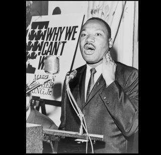 Martin Luther King Jr Speech Photo Segregation Black Civil Rights Mlk Press Conf