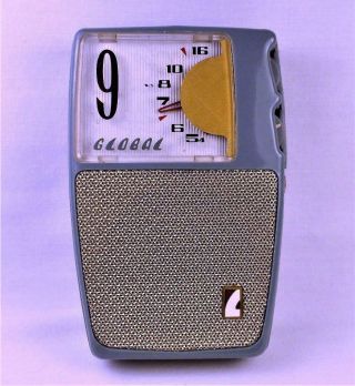 Vintage Global Gr - 900 9 Transistor Radio Japan