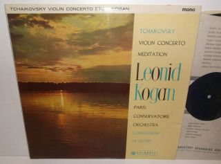 33cx 1711 Tchaikovsky Violin Concerto Leonid Kogan Paris Conservatoire Silvestri