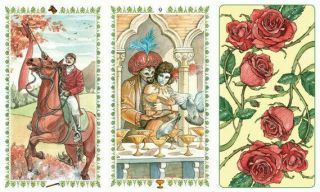 Romantic Tarot Love Cute 78 Cards Deck Russian Edition
