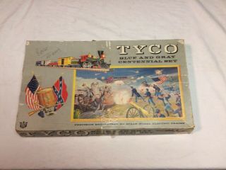 Tyco Blue And Gray Centennial Set Electric Ho Train Confederate Vintage Rare