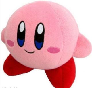 Nintendo Game Kirby Plush Soft Toy Standing Stuffed Anime Animals Doll 14cm Tall