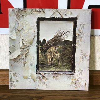 Stunning 1971 Led Zeppelin Zoso Vi Sd 7208 Atlantic Lp Vinyl Nm Album Untitled