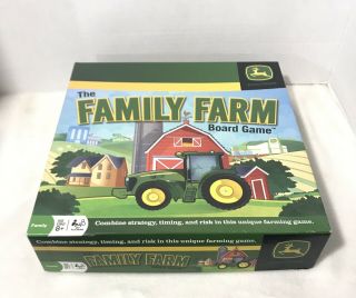 Masterpieces John Deere Family Farm Board Game Complete