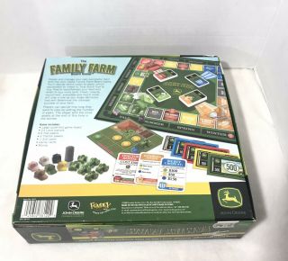 MasterPieces John Deere Family Farm Board Game Complete 2