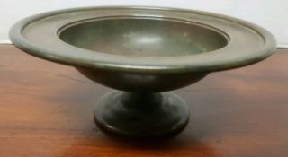 Small Elegant Louis C.  Tiffany Furnaces Inc Compote 300a As Pictured