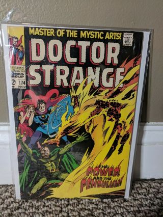 Doctor Strange 174 (nov 1968,  Marvel).  1st Satannish