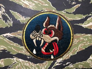 Air Force Patch,  Usaf 32nd Fighter Day Squadron Soesterberg Ab Netherlands