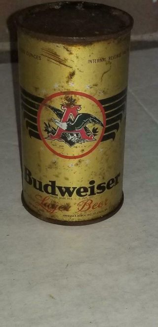 Vintage 1936 Budweiser Flat Top Oi Beer Can Anheuser Busch