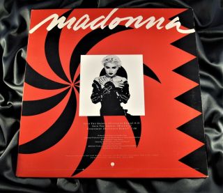 Madonna Into The Groove / Everybody Promo 12  Lp Vinyl Record Pro - A - 2906 1987