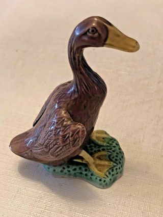 Small Chinese Pottery Duck