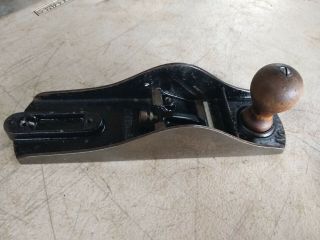 Vintage Stanley Bailey Smooth Bottom No.  4 1/2 Wood Hand Plane Body Housing