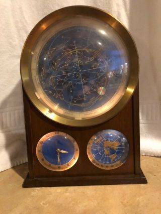 Vintage Spilhaus Space Clock Edmund Scientific