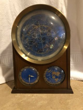 Vintage Spilhaus Space Clock Edmund Scientific 2