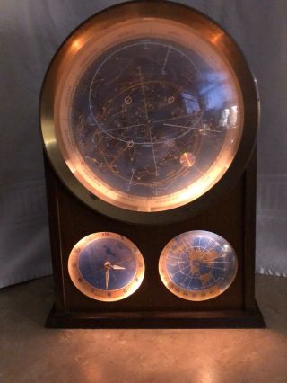 Vintage Spilhaus Space Clock Edmund Scientific 3