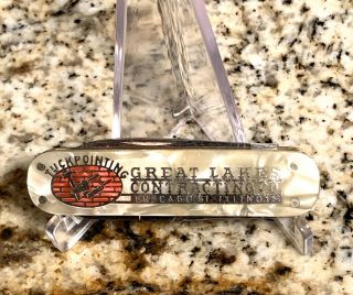 Great Lakes Contracting Co.  Vintage Advertising Pocket Knife Kan - Der Germany