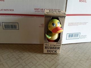The Rubber Duck Squeaky Bath Toy Vintage Rare 10 - 24