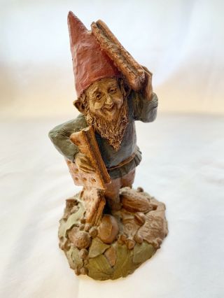 “lance” Tom Clark Pecan Resin Gnome By Cairn Studio Edition 76