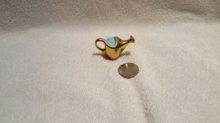 Vintage Arcadia Miniature Watering Can Salt And Pepper Shakers Single -