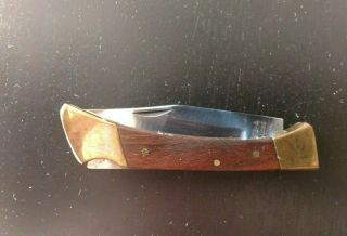 Vintage Made In Pakistan Single Blade Folding Locking Pocket Knife Ships
