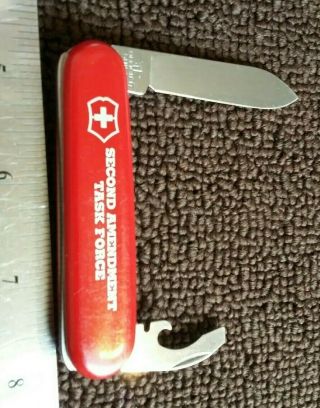 Swiss Army Victorinox Bantam Pocket Knife Multi Tool Sak Nra Second Amendment