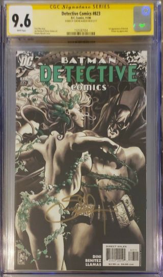 Detective Comics 823 Cgc Ss 9.  6 Signed By Simone Bianchi Clb