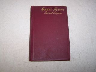 Vintage Gospel Hymns Nos.  1 To 6 Complete By Sankey Mcgranahan And Stebbins