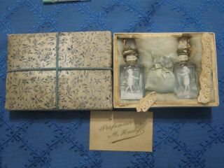 Mary Gregory Perfume Bottles