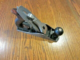 Vintage Stanley No 4 Smooth Plane Type 19 " Stanley " On Both Sides Of Lateral