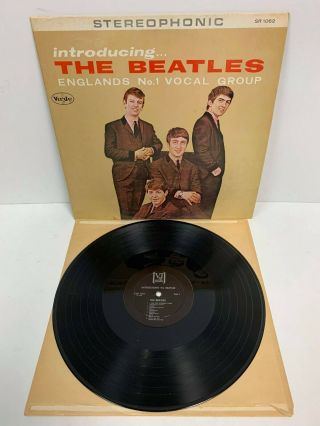 Vee Jay Records Introducing The Beatles Lp Album Vinyl Sr 1062 (1964)