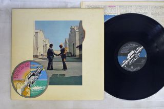 Pink Floyd Wish You Were Here Cbs/sony Sopo 100 Japan Vinyl Lp