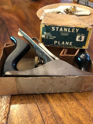 Stanley Bailey No.  4 Smooth Plane,  With Box