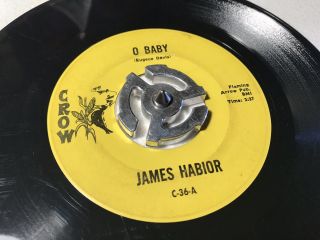 Vinyl 45 • O Baby • James Habior • I’m Your Puppet • Rare Sweet Soul