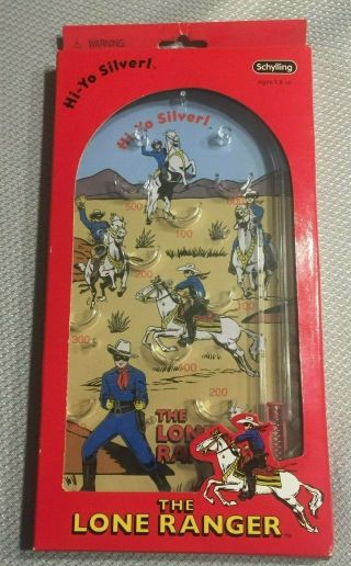 The Lone Ranger Pinball Game By Schylling In Package