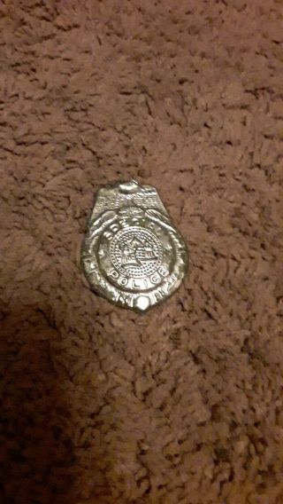 Vintage Special Police Badge Antique Metal Toy Badge