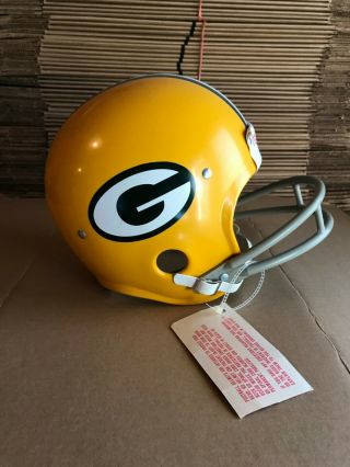 Vintage Never Worn Nfl Green Bay Packers Helmet Rawlings Youth Medium Usa