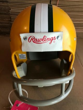 Vintage Never Worn NFL Green Bay Packers Helmet Rawlings Youth Medium USA 2
