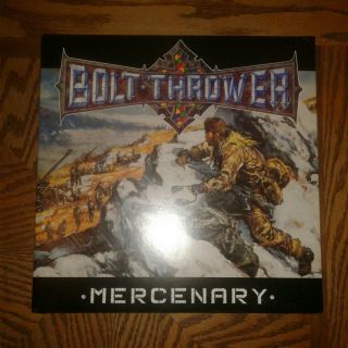 Bolt Thrower Mercenary Lp Grey Marbled Vinyl Gatefold Record